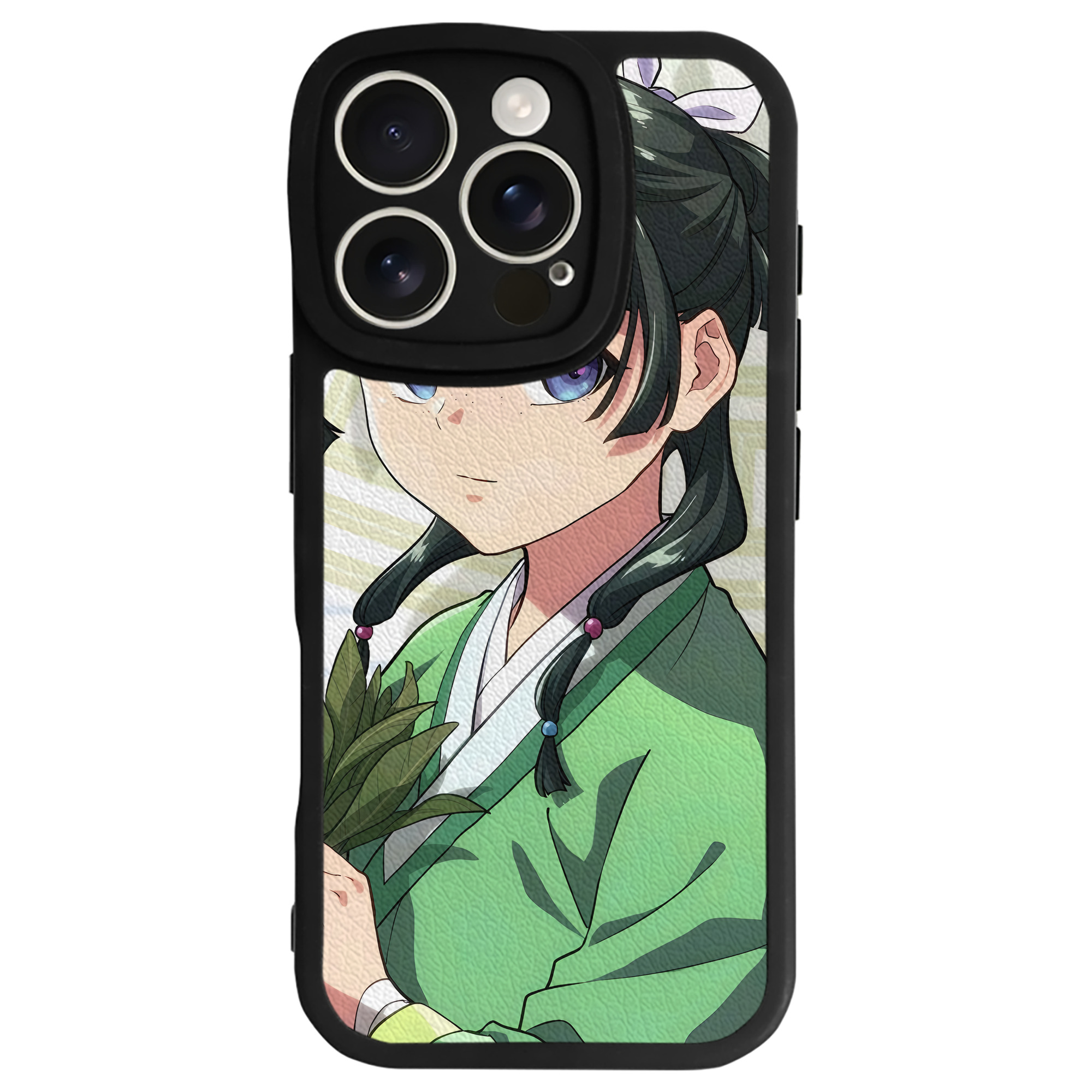 薬屋のひとりごと The Apothecary Diaries 【iPhone 16シリーズ対応】シリコンスマホケース（レザー調） 材質：シリコン